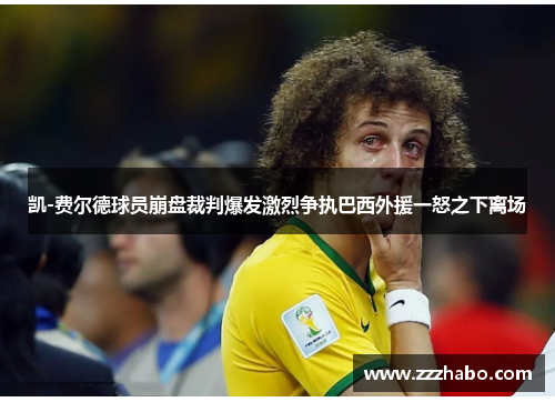 凯-费尔德球员崩盘裁判爆发激烈争执巴西外援一怒之下离场